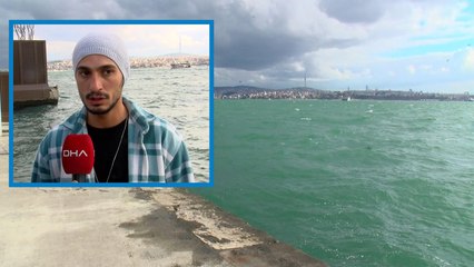 İstanbul'da denize düşen yolcuyu kurtaran seyyar satıcı yaşananları anlattı