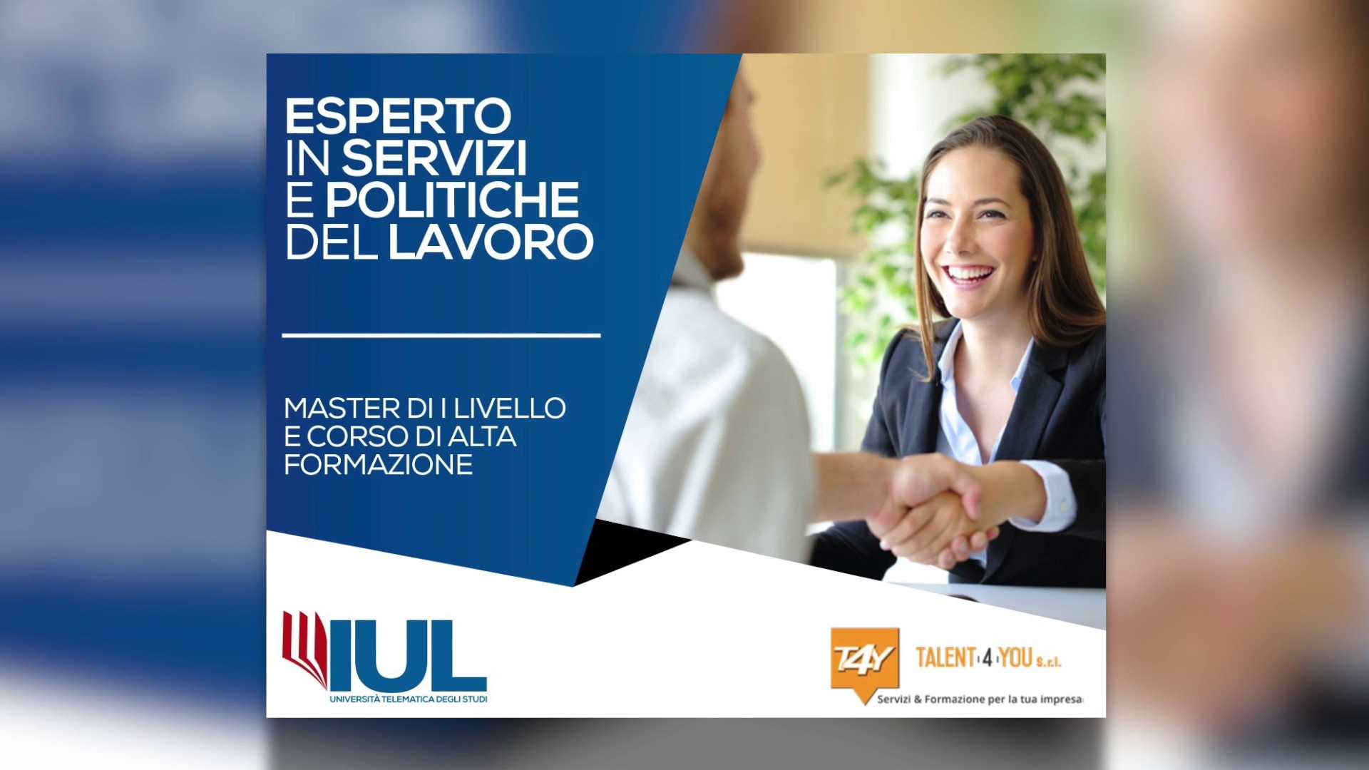 Video IUL, un master forma operatori nei servizi per l'impiego