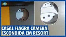 Casal flagra câmera escondida em quarto de resort, em Porto de Galinhas