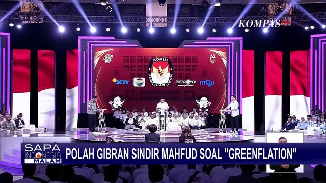 Polah Gibran Sindir Mahfud MD Hingga Lempar Pertanyaan Singkatan ke Muhaimin di Debat Cawapres