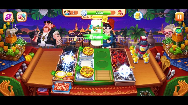 [Miniriceto]Game Play _ Crazy Diner -Fried Rice Shop- Lv 1173-1177