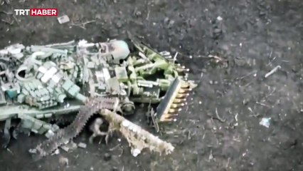 Rus asker Ukraynalı kamikaze drondan kaçamadı