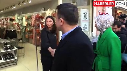 AK Parti İzmir Büyükşehir Belediye Başkan Adayı Hamza Dağ, İzmir'de Esnaf Ziyaretinde Bulundu
