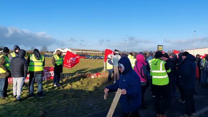 TMD Friction Hartlepool Workers Walkout On Strike