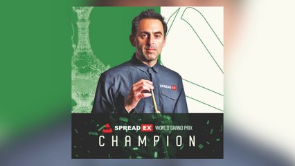 Snooker World Grand Prix: O’Sullivan “Better than he’s ever been before” as he claims 41st ranking title