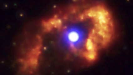 Eta Carinae's Expanding Explosion In 20 Year Time-Lapse