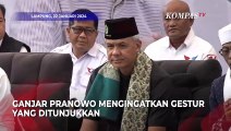 Begini Respons Ganjar soal Gimik Gibran di Debat Cawapres
