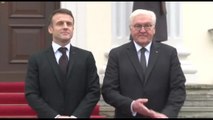 Macron da Steinmeier a Berlino per l'omaggio a ex ministro Schaeuble
