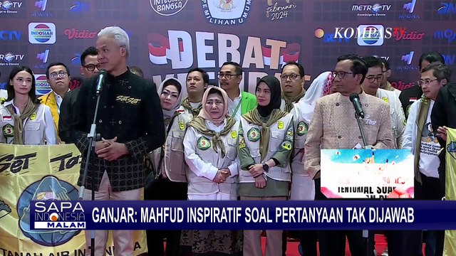 Anies, Prabowo, dan Ganjar Beri Nilai Penampilan Para Cawapres di Debat Keempat