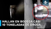 Dan golpe al narco: encuentran casi 10 toneladas de droga en una bodega en Ecuador