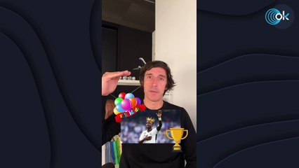 El hijo de Negreira felicita a Vinicius por marcar el "primer gol con la mano" con VAR