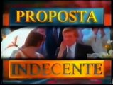 Chamada do Intercine com o filme Proposta indecente (10-10-1997)