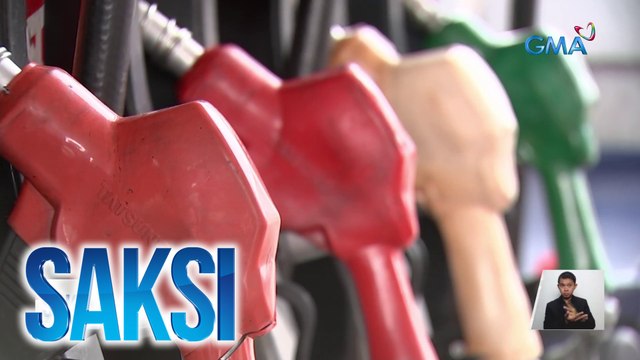 Sa ikatlong sunod na linggo, may taas-presyo na naman sa gasolina at diesel bukas | Saksi