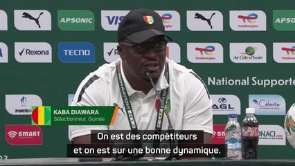 Guinée - Diawara : "On envisage d'être premier, on joue tous les matches pour les gagner"