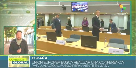 Cancilleres de la Unión Europea valoran incursión en el Mar Rojo