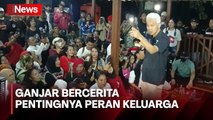 Ganjar Bercerita Pentingnya Peran Keluarga dalam Kehidupan saat Kunjungi Geosite Ngingrong