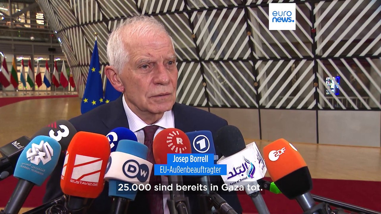 Nahostkrise: EU wirbt für Zwei-Staaten-Lösung