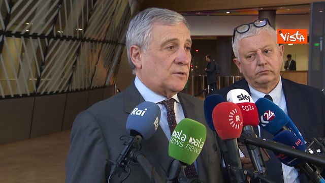 Tajani: Missione Mar Rosso passo avanti verso Difesa comune europea