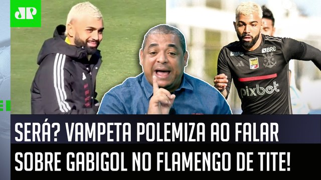 OLHA O QUE EU TÔ FALANDO, gente! O Gabigol nesse ano pra mim... Vampeta POLEMIZA sobre o Flamengo!