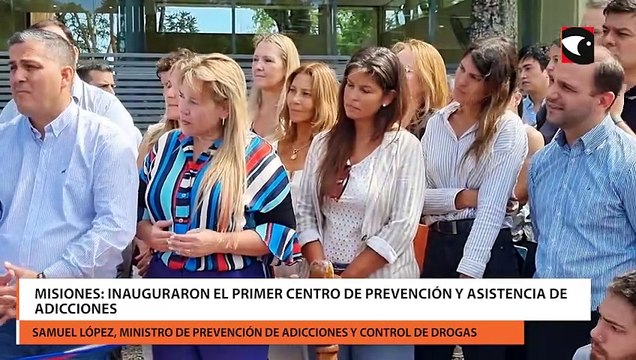 Misiones: inauguraron el primer centro de prevención y asistencia de adicciones