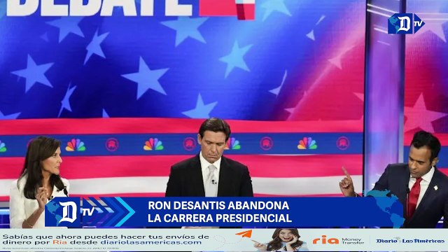 Ron DeSantis abandona la carrera presidencial | El Diario en 90 segundos