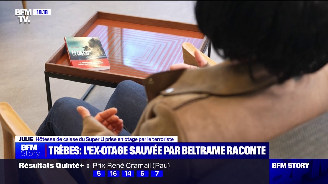 Julie, hôtesse de caisse du Super U de Trèbes, prise en otage: "Arnaud Beltrame a pris ma place, car il a considéré qu'il avait plus de chance que moi de s'en sortir"