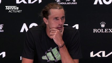 Open d'Australie 2024 - Alexander Zverev, au conseil des joueurs : "Je ne me suis pas présenté moi-même. On m'a demandé de le faire. Les joueurs ont voté. Les joueurs m'ont élu"