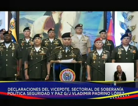 FANB rechaza actos criminales y terroristas que atentan contra el Sistema de Gobierno