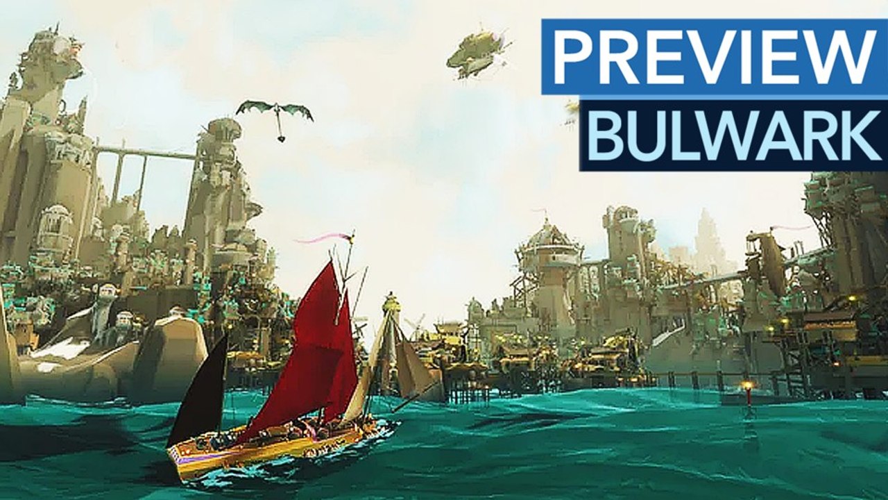 Bulwark: falconeer chronicles - vorschau zum insel-aufbauspiel mit drachen und luftschiffen