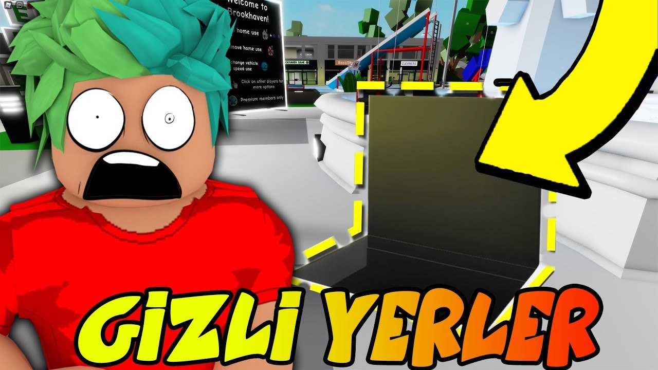  BROOKHAVEN YENİ BİLİNMEYEN YERLER VE GİZEMLERİ | ROBLOX TÜRKÇE HAN KANAL EKİP