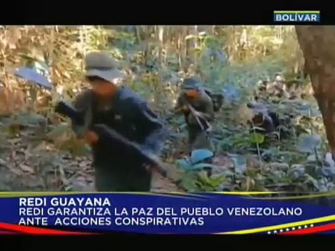 REDI Guayana expresa su compromiso y lealtad para garantizar la paz del pueblo venezolano