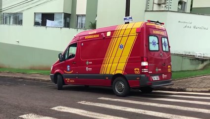 Ciclista fica ferido em acidente de trânsito no Centro