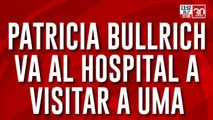 Patricia Bullrich fue al hospital a visitar a Uma