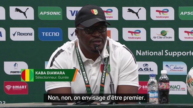 Diawara : On envisage d'être premier, on joue tous les matches pour les gagner