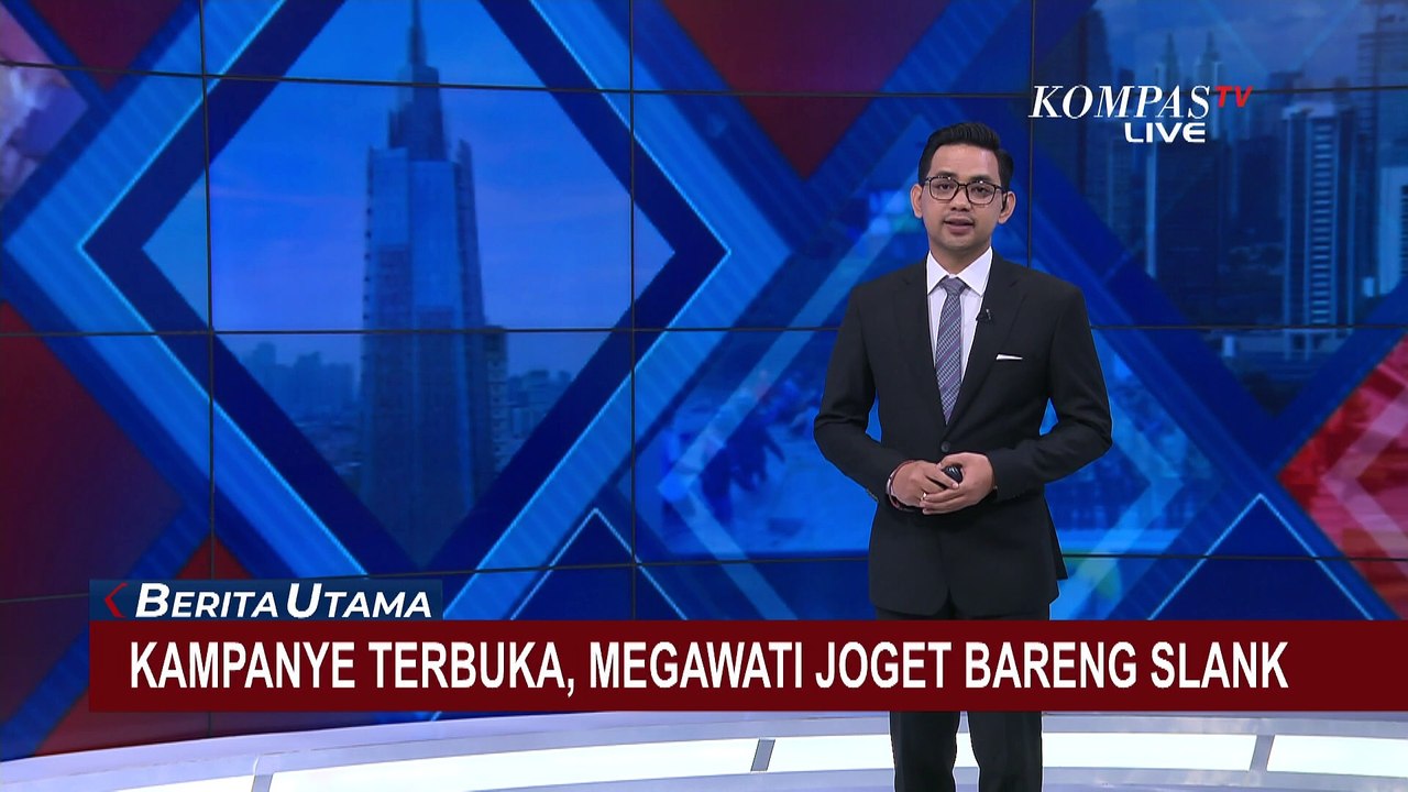 Momen Megawati Joget Bareng Slank saat Kampanye Terbuka Ganjar di Bandung