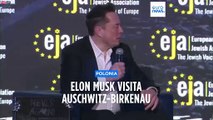 Polonia, Elon Musk visita Auschwitz-Birkenau dopo le accuse di antisemitismo per i commenti su X