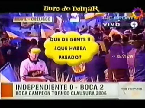 Duro de domar 2006 - Boca Campeón del Torneo Clausura y El Mini Coco Basile - 14/05/2006