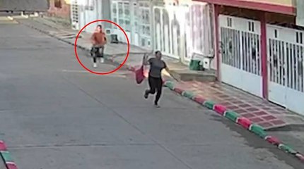 Atroz feminicidio en vía pública de La Unión, Valle: video registró la persecución a la víctima