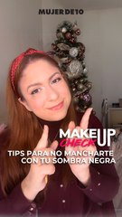 Makeup Check: Adiós manchas de sombra negra🖤✨