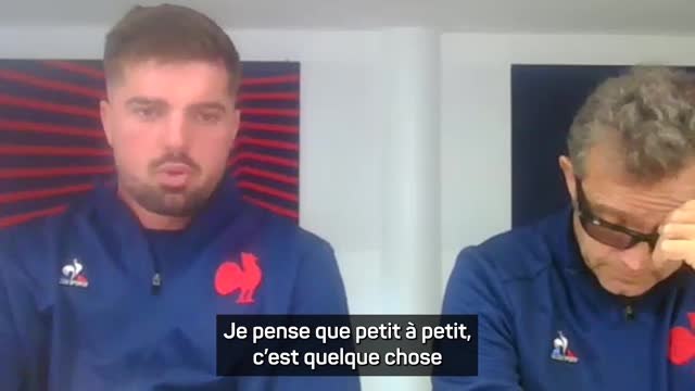 Bleus - Alldritt : La défaite contre l'Afrique du Sud a été dure pour tout le monde