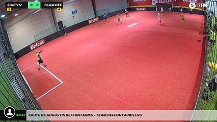 Faute de Augustin Deffontaines - Team Deffontaines H23