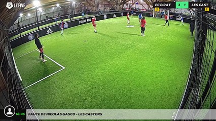 Faute de Nicolas GASCO - LES CASTORS