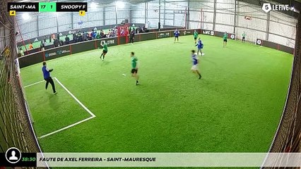 Faute de Axel Ferreira - Saint-Mauresque