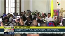 Vicepresidenta de Colombia reconoce valioso legado de lideresa Piedad Córdoba