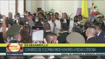 Senado de Colombia decreta duelo nacional durante tres días en honor a Piedad Córdoba