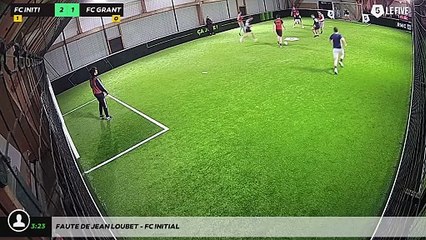 Faute de Jean LOUBET - FC INITIAL