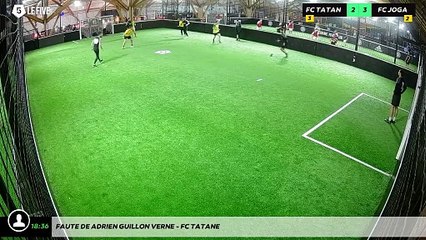 Faute de Adrien Guillon Verne - FC TATANE