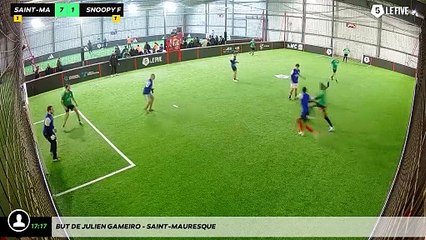 But de julien gameiro - Saint-Mauresque