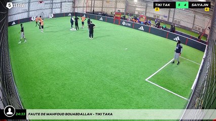 Faute de Mahfoud bouabdallah - Tiki Taka