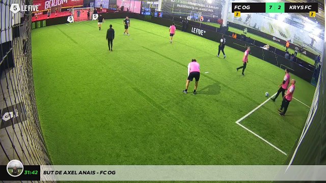 But de axel anais - FC OG